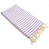 Linum Home 100% Turkish Cotton Fun in the Sun Striped Pestemal Beach Towel