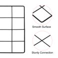 thumbnail image 3 of Uxcell 8"x8" Wire Grid Panel, 3 Pack Wall Grid Panels Board Photo Display Decor Hanging Organizer, Black, 3 of 5