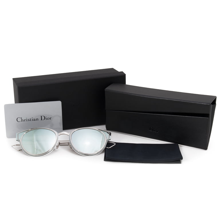 DiorSculpt mirrored Sunglasses CHRISTIAN DIOR SCULPT Palladium Silver Mirrored Cat Eye  main image 2
