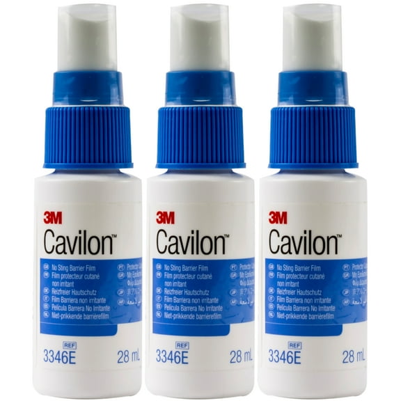 3M 3346E Cavilon No Sting Barrier Film 28 ml. Spray (Pack of 3)