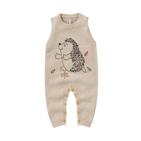 

Baby Knitted Romper Sleeveless Sweater Outfit Overalls for Boy and Girls with Warm Hat Set Girls Size 6 Christmas Dress Babies Girls Clothes Corduroy Set Romper 2t Girls Jumpsuits and Rompers 7-16