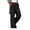 Black, variant on DuoJiaJ Womens Casual Solid High Waisted Loose Wide Leg Cozy Pants Comfy Straight Leg Trousers Lounge Pants With Pockets Wide Leg Casual Pants Women