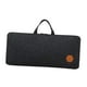 thumbnail image 1 of Bolsa de fieltro para guardar teclados, funda para teclado de PC, para juegos, resistente a golpes, versátil. Negro, 1 of 9