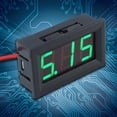 thumbnail image 3 of DC4.5-30V Medidor de voltaje Pantalla LED 2 cables Voltímetro digital Indicador Suministros para automóviles, 3 of 8