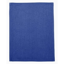 Q-Tees Hemmed Fingertip Towel T600 Royal One Size