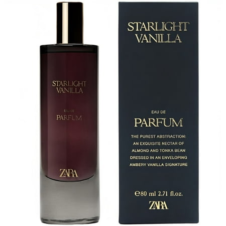 Zara Starlight Vanilla Perfume for Women EDP Eau De Parfum 80 ML (2.7 FL. OZ)