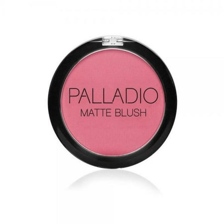 Palladio Silk - Palladio Herbal Matte Blush, Peach Ice, 0.21 Ounce