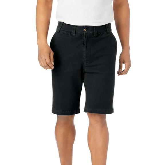 KingSize Men's Big & Tall 10" Flex Full-Elastic Waist Chino Shorts