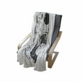 thumbnail image 4 of Yin Yang Soft Flannel Fleece Throw Blanket, Ornamented with Blossoming Spring Flowers Print, Cozy Plush for Indoor and Outdoor Use, 50" x 60", Dark Taupe and White, by Ambesonne, 4 of 6