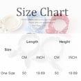 thumbnail image 2 of Women's Thin Summer Bandana Head Scarf Boho Bow Headband Cute Daily Hair Accessories Sky Blue One Size, 2 of 2