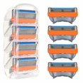 thumbnail image 3 of 16 Pcs Cartouches de Lames de Rasoir 5 Couches Soins pour Hommes Gillette Fusion, 3 of 4
