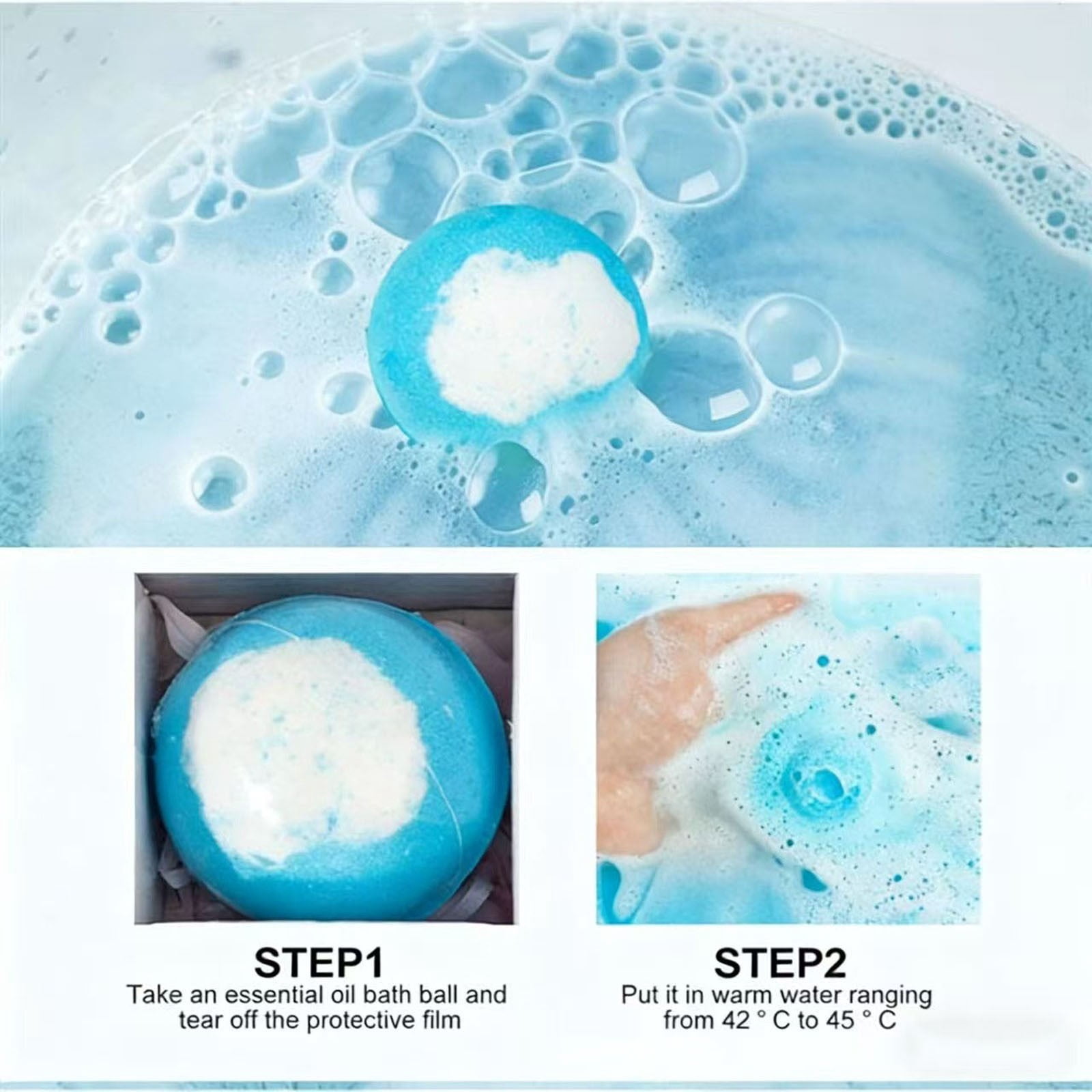 12PCs Ocean Theme Bath Bombs Box Set,Natural Mega Bubble with Surprise Toy Inside,Essential Oil Bubble for Women,Mother Birthday Gifts Inside,Fun Bubble Set,Ideal Stuffers For Family
