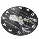 thumbnail image 5 of Reloj de pared de estilo industrial, reloj de pared de estilo industrial, reloj silencioso que no hace tictac, reloj con soporte silencioso hecho a medida para la perfección Jadeshay A, 5 of 8