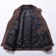 thumbnail image 5 of Ceisia Men's Casual Flip Collar Zipper Jacket with Pockets Oversized Contrast Hood Gift Outerwear, 5 of 9