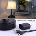 thumbnail image 4 of Lámpara de mesa LED O'Bright Seraph Mini con regulador negro, 4 of 7