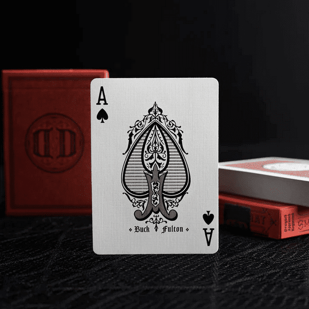 Smoke & Mirrors Anniversary Rouge Edition Playing Card Twin Pack