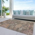 thumbnail image 6 of Addison Rugs Chantille Indoor/Outdoor Traditional Global Brown Washable Rectangle Rug, 8' x 10', 6 of 6
