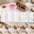 thumbnail image 4 of newwalpole Baby Hooded Down Jacket Boys Girls Light Puffer Winter Coats Toddler Bear Ears Zipper Up Down Coats Outwear(Beige,3-4 Years), 4 of 9