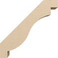 thumbnail image 3 of Ekena Millwork 5"W x 18"D x 18"H Copenhagen Rough Cedar Woodgrain TimberThane Knee Brace, Primed, 3 of 6
