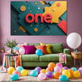 thumbnail image 7 of Glittery One Letter Banner for First Birthday Party Decorative Backdrop Party Supplies Photography Props Balloon Decorations Celebration Background, 7 of 7