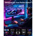 thumbnail image 3 of iVANKY 14-in-1 foldable RGB docking station, 4K@120Hz HDMI, dual Ethernet, 10Gbps USB 3.2, SD/TF slots and 100W PD. Compatible with Steam Deck OLED, ROG Xbox Ally X and Legion Go, 3 of 6