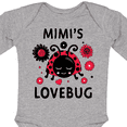 thumbnail image 4 of Inktastic Valentine's Day Mimi's Lovebug Boys or Girls Long Sleeve Baby Bodysuit, 4 of 5