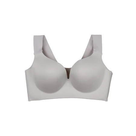 

Unique Bargains Women s Plus Full Figure Seamless Original Wire free Pull UP Bras