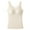 Beige, variant on felwors Built in Bra Tank Tops for Women,2025 Elegant Patchwork Thermal Underwear High Stretch Comfy Layer Cami Beige, XXL