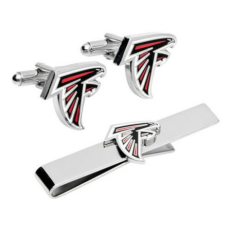 Men's Cufflinks Inc Atlanta Falcons Cufflinks and Tie Bar Gift Set