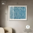 thumbnail image 4 of Maze Loop I Shadowbox Print Boho Art by Art Remedy, White Frame, 45 x 36, 4 of 6