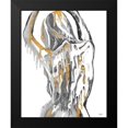 thumbnail image 2 of Goodrich, Chelsea 20x24 Black Modern Framed Museum Art Print Titled - Golden Woman, 2 of 5
