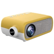 YG280 Mini LED Projector Portable Home Theater Multimedia Player with HDMI USB AV Interface Built-in Speaker 1080P Support Movie Gaming Presentation A