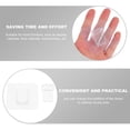 thumbnail image 4 of MasteelfCA 16pcs Wardrobe Partition Layer Fixed Paste Hook Adhesive Closet Shelves Clips, 4 of 8
