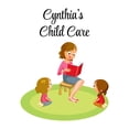 thumbnail image 2 of Personalized Name Day Care Wall Decal Teacher telling Story to her Students Daycare Wall Decal for Care Taker Cute Themed Room Decal - Size: 16 In x 20 In, 2 of 5