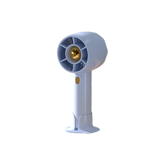 Advancent Mini Ventilador portátil USB Recargable Viento grande Ventiladores de refrigeración sin aspas Bolsillo 3 modos Ventilador ajustable Electrodomésticos Azul