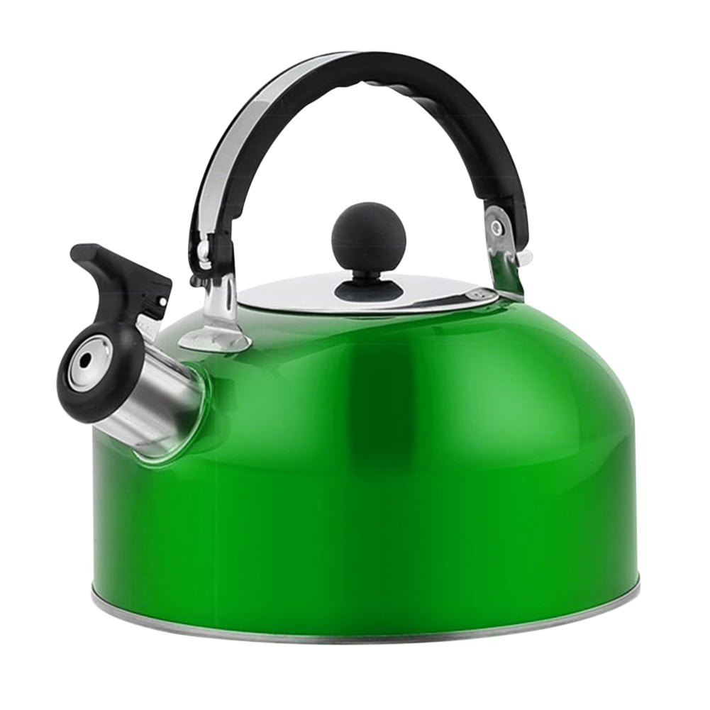 Stainless Steel Whistling Kettle for Camping Hiking Cooking Campfire BBQ 