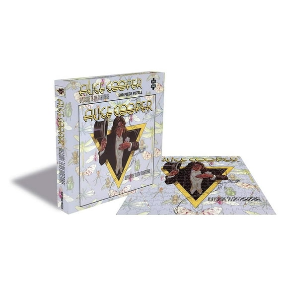 Alice Cooper Welcome To My Nightmare 500 Piece Jigsaw Puzzle