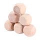 thumbnail image 5 of 200 piezas de juguetes de madera, dados de madera, tamiz de seis lados para juegos + accesorios creativos en blanco, 5 of 6