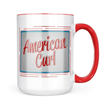 

Neonblond American Curl Cat Breed United States Mug gift for Coffee Tea lovers