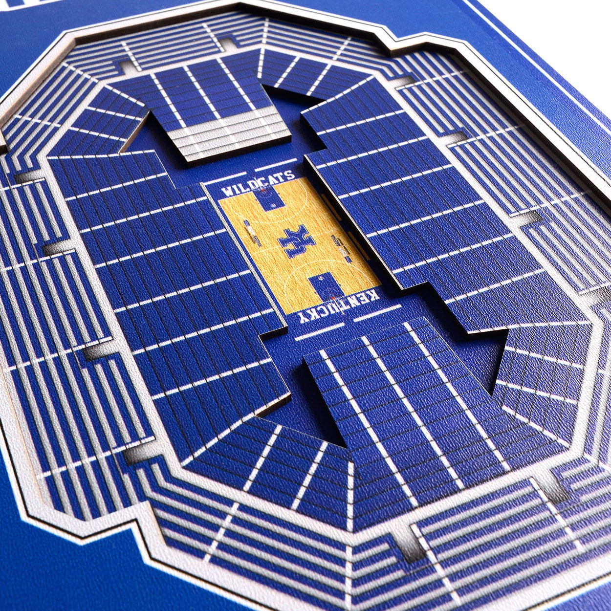 Kentucky Wildcats 8'' x 32'' 3D StadiumView Banner