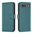 thumbnail image 5 of SaniMore Case for Google Pixel 7A (6.1" 2023), PU Leather Flip Folio Book Protective Cover with Cash Pocket Magnetic Clasp Credit Card Holder Kickstand Men Women TPU Shockproof Wallet Shell, Green, 5 of 11