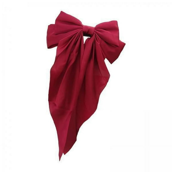 AMLESO 2xHelmets Decor Bow Decorative for Riding Motorcycling Motorbiking Red