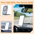 thumbnail image 2 of Moonsky Ultra-Thin Magnetic Car Phone Holder, Foldable Dashboard Air Vent Mount for Cell Phones As Shown 9PC, 2 of 6