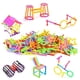 thumbnail image 1 of Barras de bloques de construcción para niños, 420 unidades, palitos de enclavamiento de bricolaje, formas geométricas, inteligencia educativa Afortunado Sencillez, 1 of 4