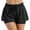 Black, variant on Yangnuo Womens Shorts Spring Summer Drawstrings Athletic Sports 2 in 1 Shorts for Women Women's Spring Summer Casual Sports Tennis Yoga False Two-Piece Breathable Dry Sports Shorts