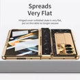 thumbnail image 5 of Glitter Plating Hinge Case+Screen Protect For Samsung Galaxy Z Fold 6 5 4 3 5G, 5 of 6