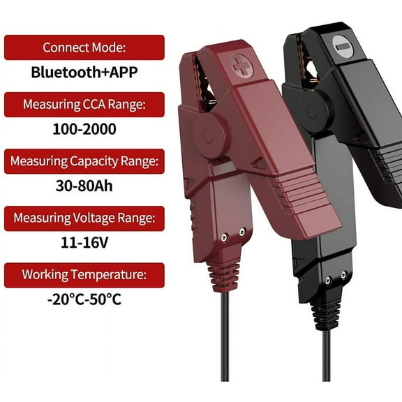 THINKCAR Car Battery Tester with Bluetooth 5.0   APP Automotive Alternator Tester - THINKEASY V2