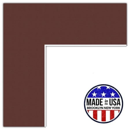 

ArtToFrames 17x21 Maroon Custom Mat for Picture Frame with Opening for 13x17 Photos. Mat Only Frame Not Included (MAT-242)