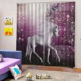 thumbnail image 4 of Conjunto De 2 Paneles Teen Animal Decor Window Blackout Cortina Sunnimix  Cortina de poliéster, 4 of 8
