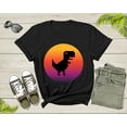 thumbnail image 2 of Cool Dinosaur T-Rex Animal Bird at Sunset for Men Women Kids T-Shirt Dino T Shirt Gift for Men Women Kids Boys Girls Trex Dino Tshirt, 2 of 8